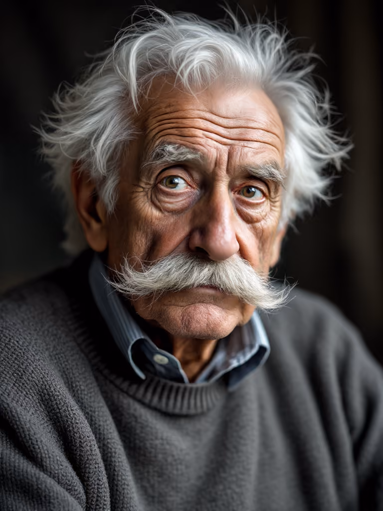 Portrait of Albert Einstein