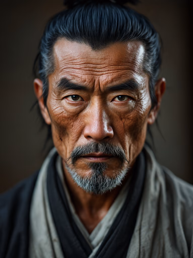 Portrait of Miyamoto Musashi